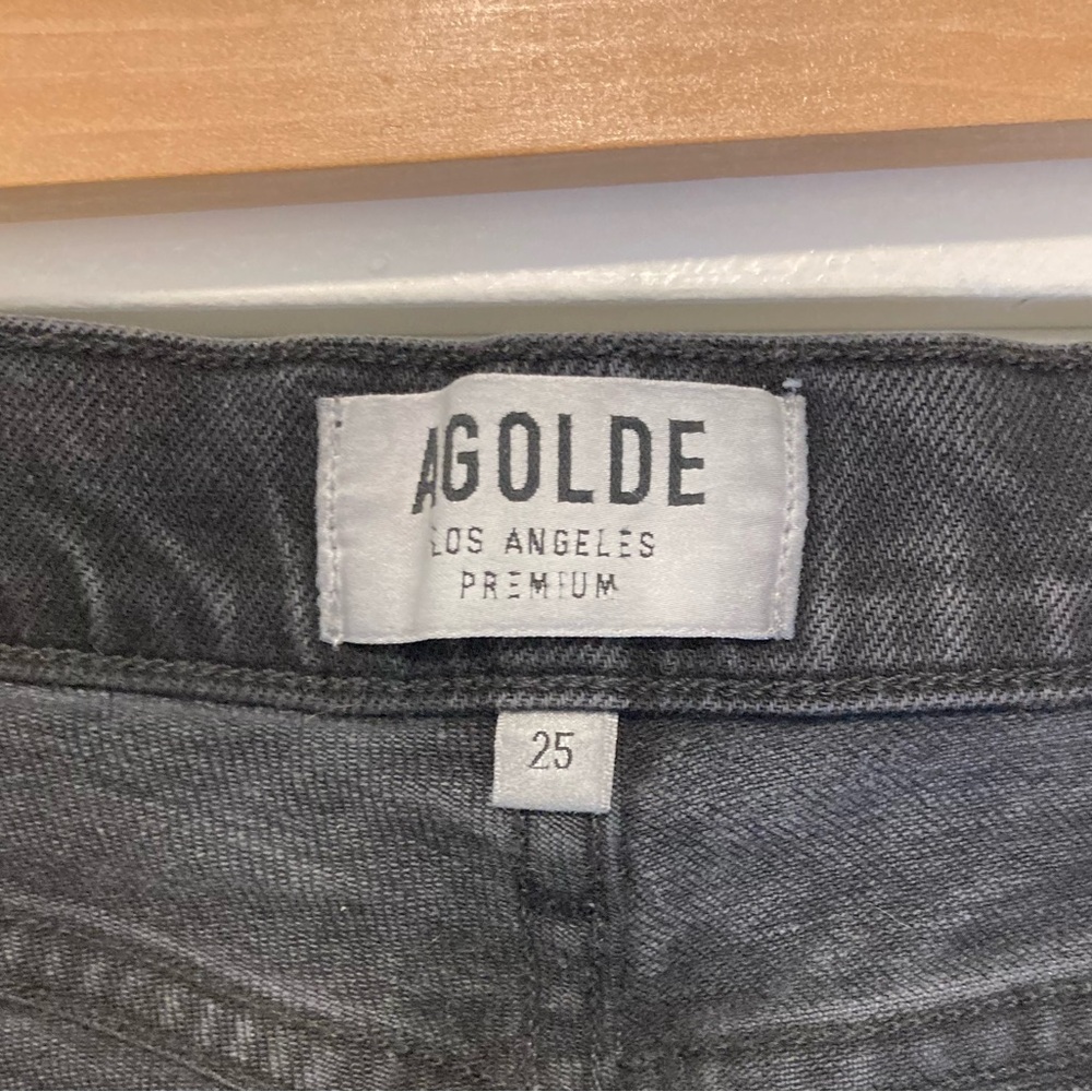 AGOLDE black Denim Nico Jeans - Picture 3 of 12
